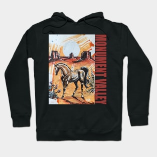 MONUMENT VALLEY HORSE Hoodie